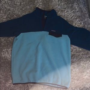 Blue Patagonia fleece